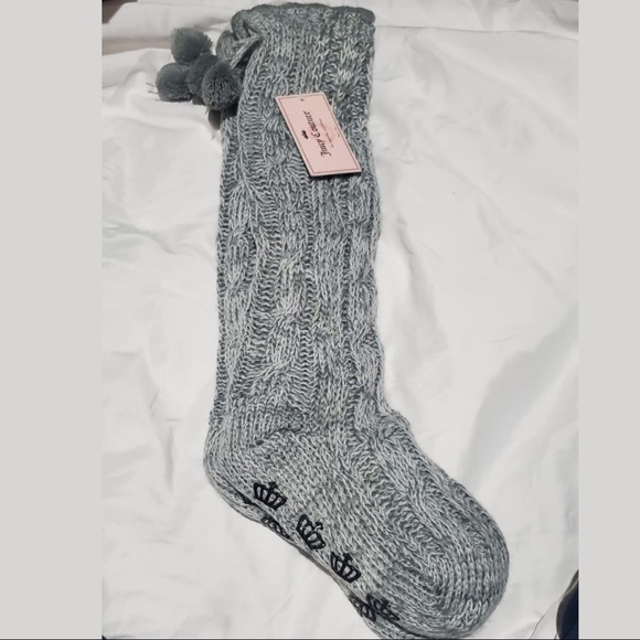 Juicy Couture Accessories - NWT Juicy Couture Slipper Socks
